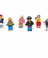 Piraten speelgoed poppen set